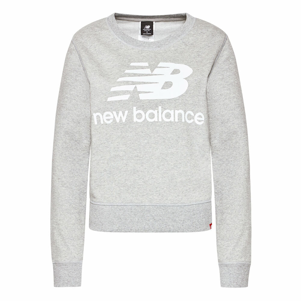 Damessweater zonder Capuchon New Balance WT91585 Grijs