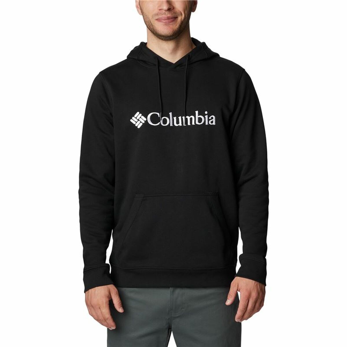 Herenhoodie Columbia CSC Basic Logo Zwart