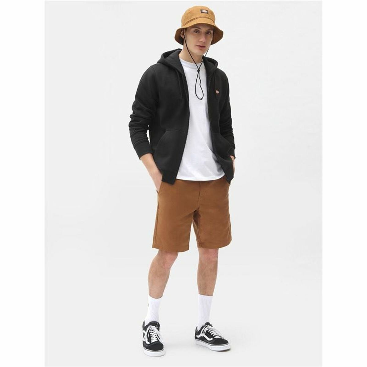 Herenhoodie Dickies Oakport Zwart