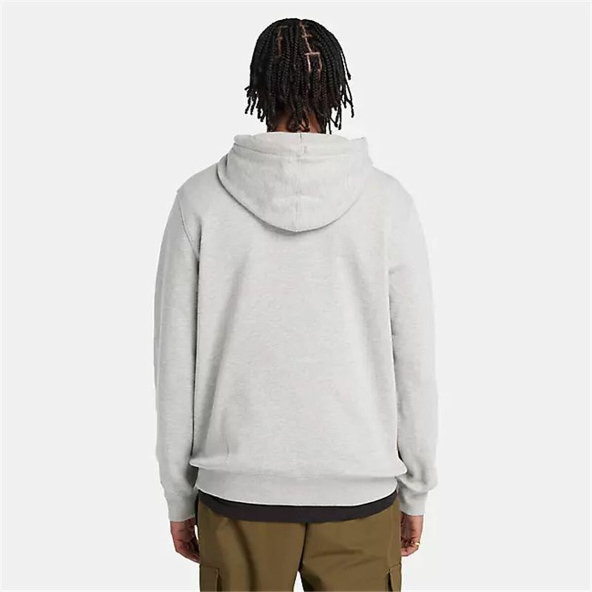 Herenhoodie Timberland Kenn Tree Logo Lichtgrijs