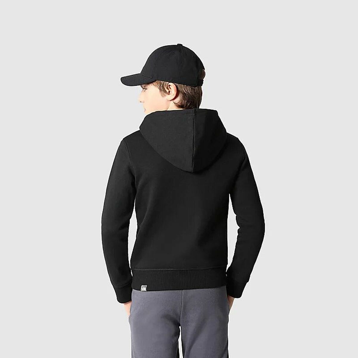 Uniseks Hoodie The North Face Drew Peak Kinderen Zwart