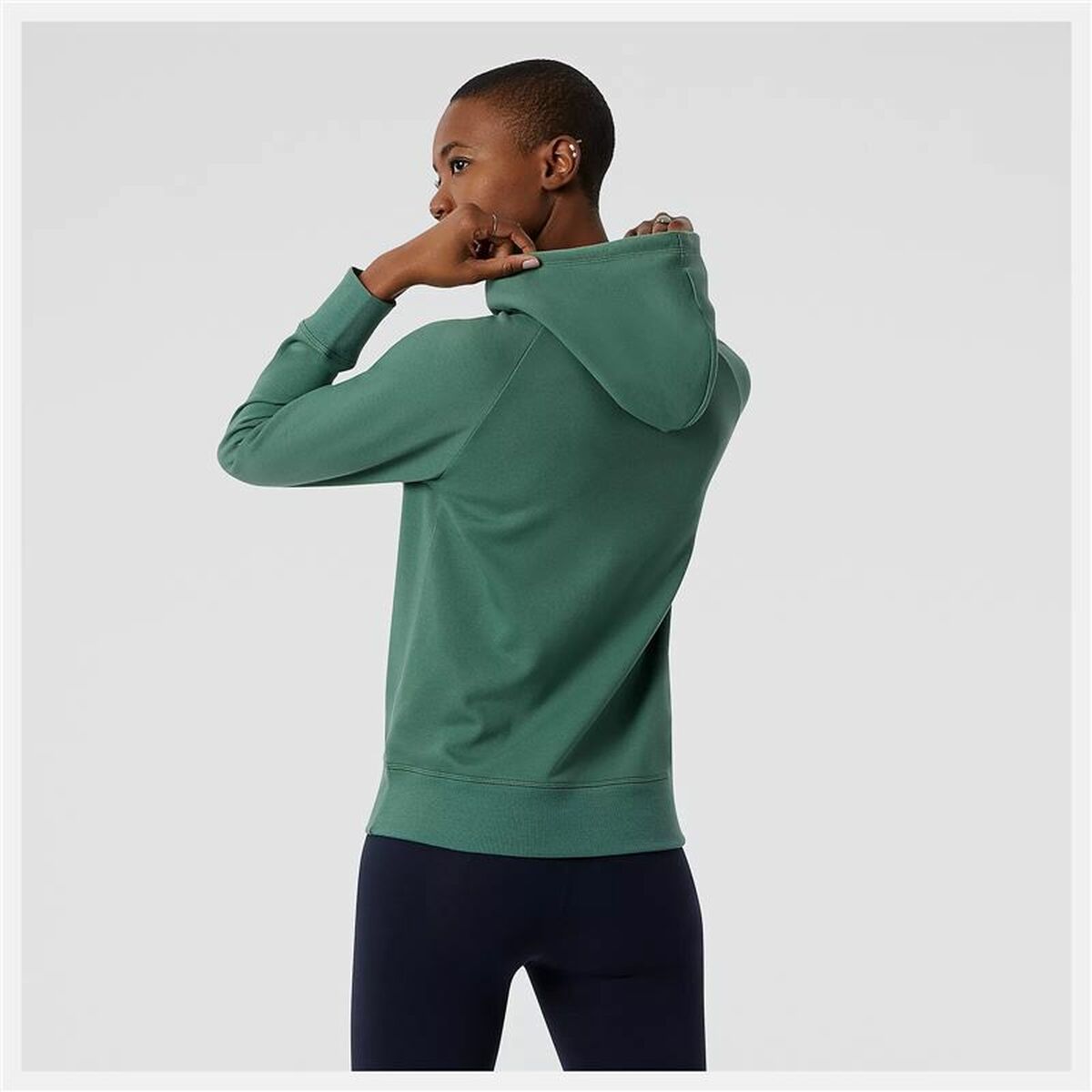 Dameshoodie New Balance Groen