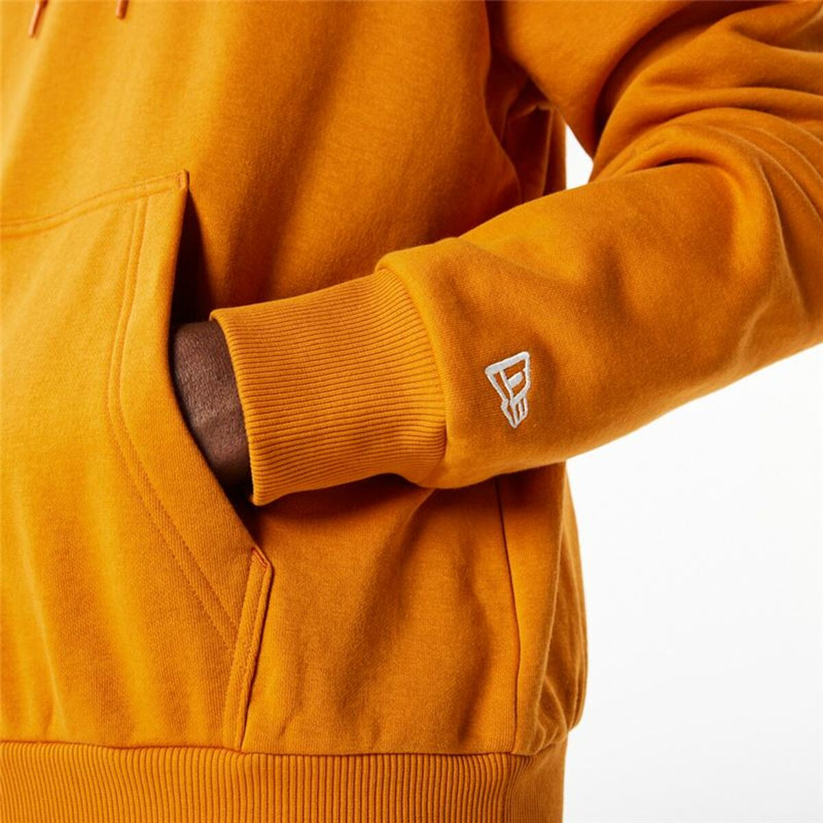 Herensweater zonder Capuchon New Era MLB LA Dodgers Oranje