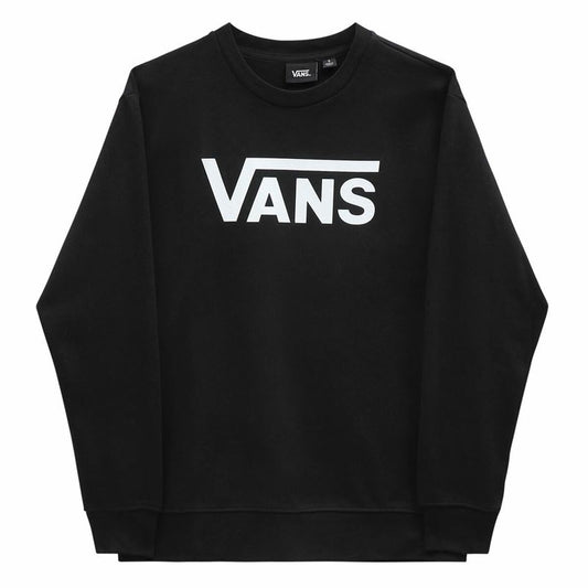 Damessweater zonder Capuchon Vans Drop V Logo BFF Crew Zwart