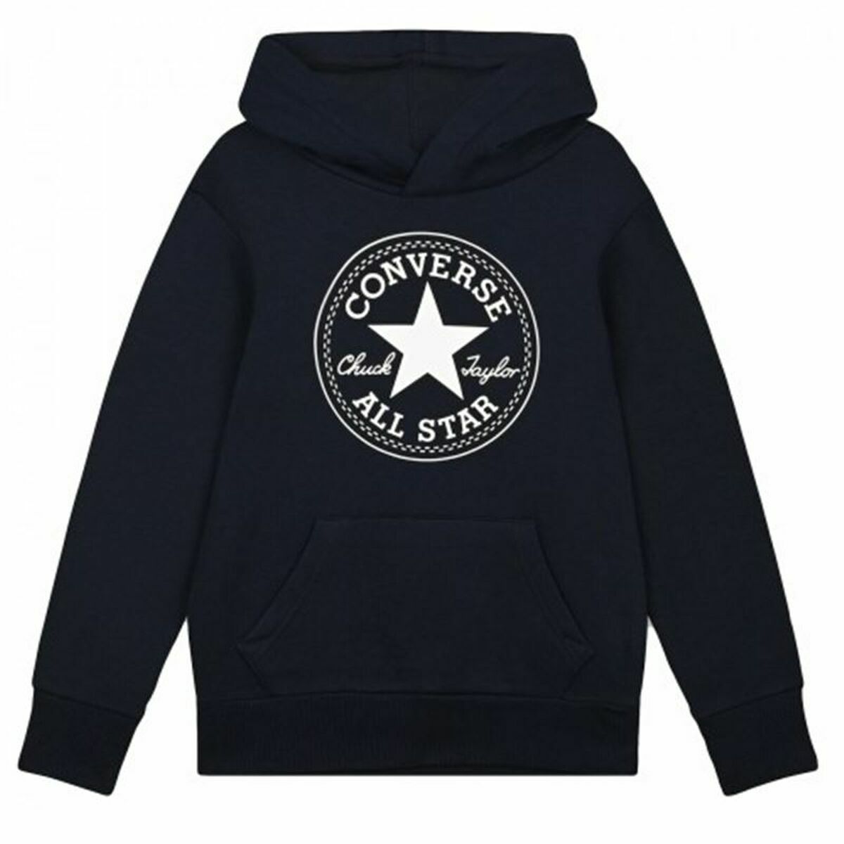 Kinderhoodie Converse Ctp Zwart