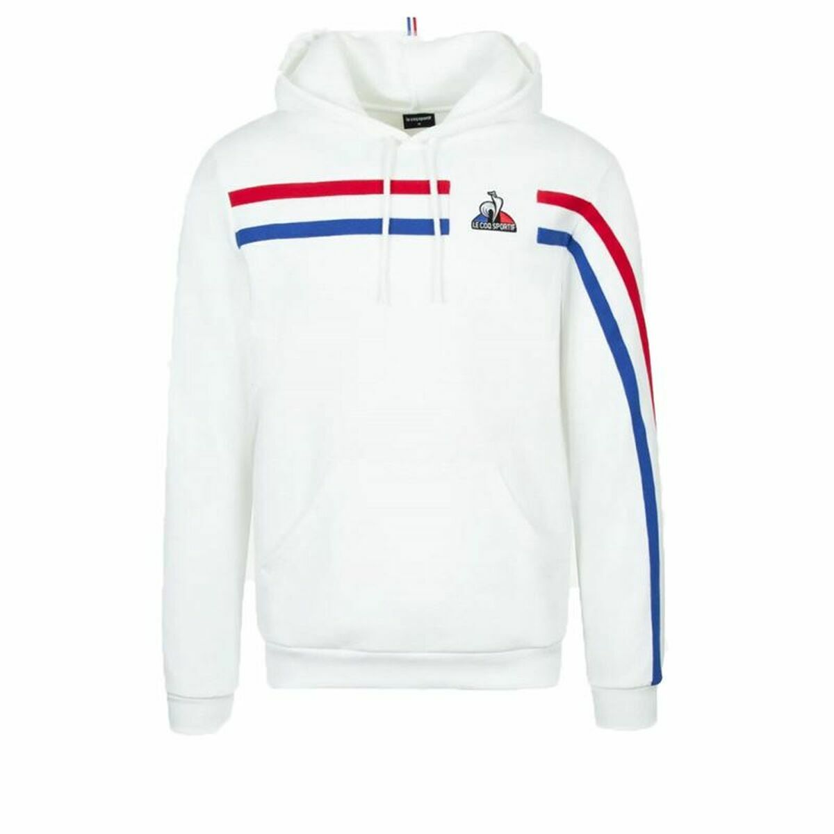 Herenhoodie Le coq sportif Wit