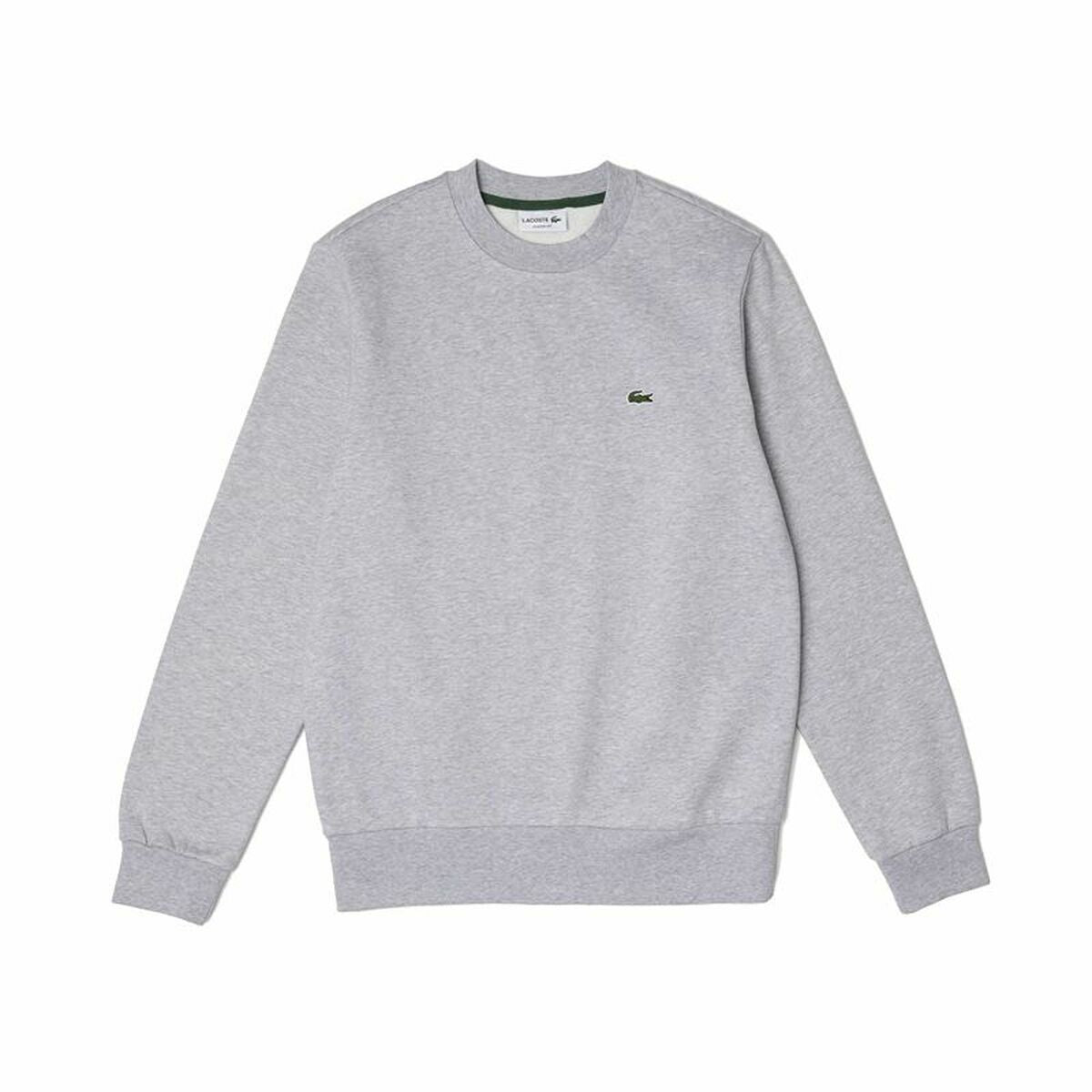 Herensweater zonder Capuchon Lacoste Lichtgrijs