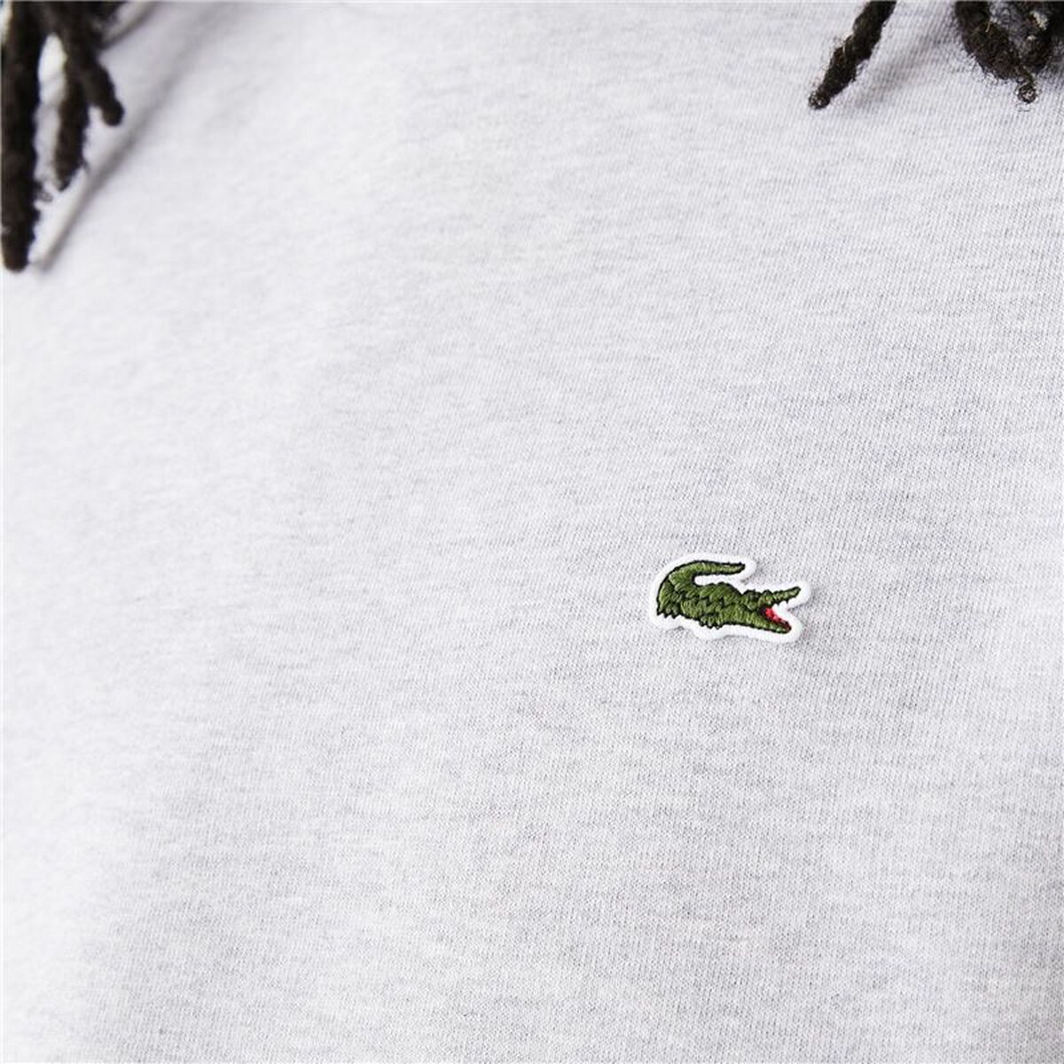 Herensweater zonder Capuchon Lacoste Lichtgrijs