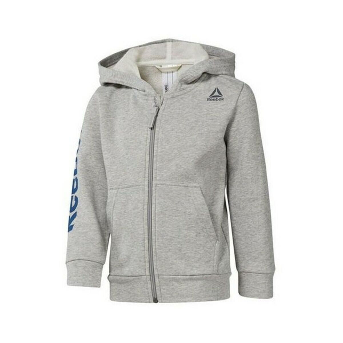 Kinderhoodie Reebok B Elem Fz Hdy Grijs