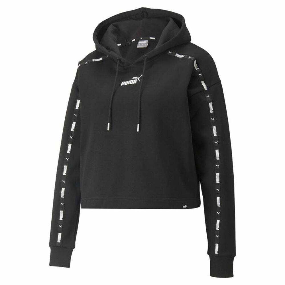 Dameshoodie Puma Power Tape Cropped W