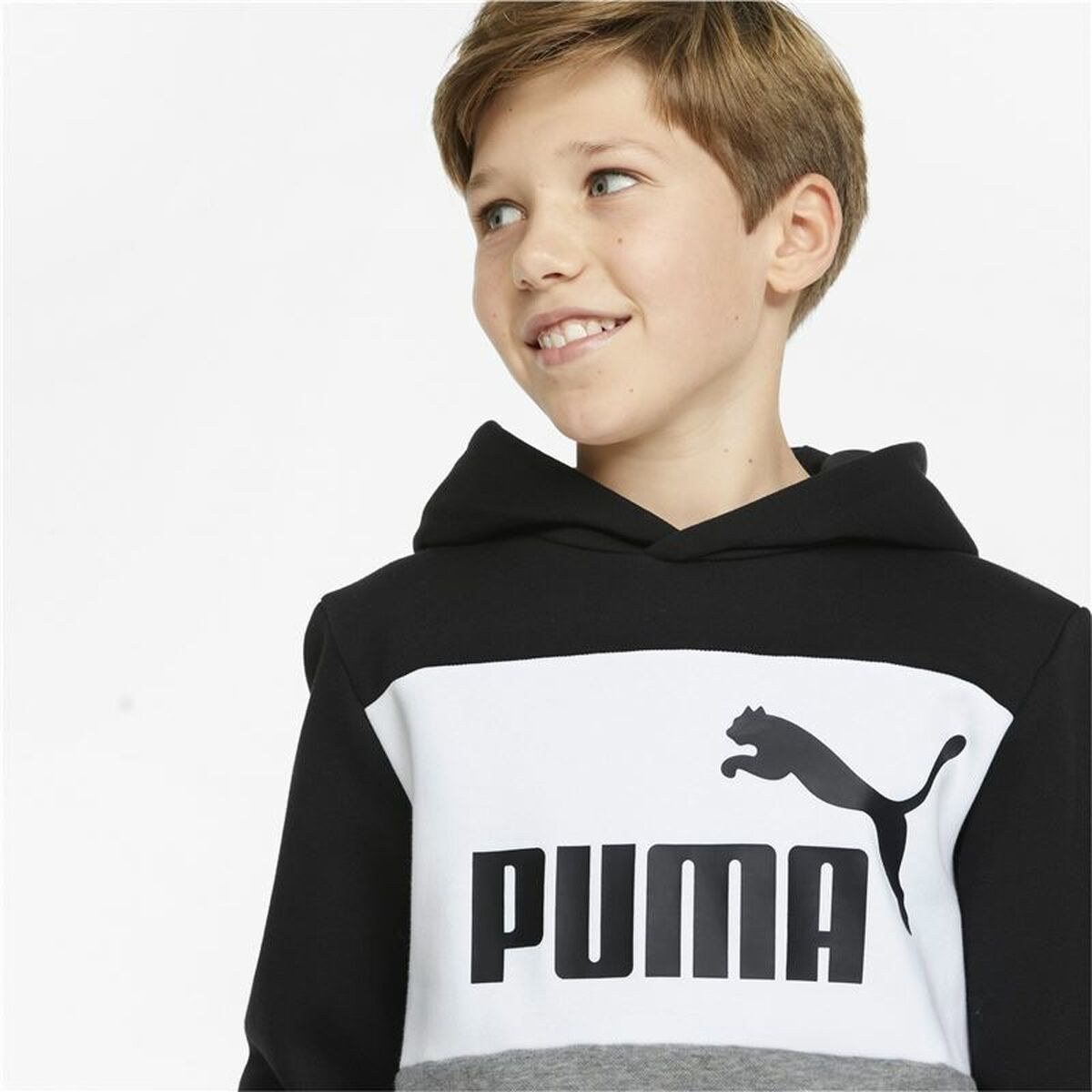 Kindersweater Puma Zwart