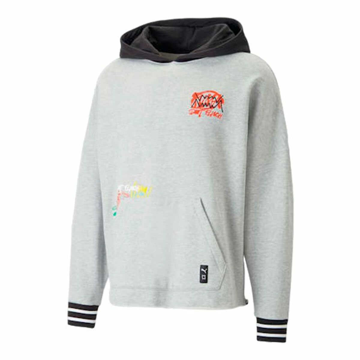 Uniseks Hoodie Puma Boroughs Grijs