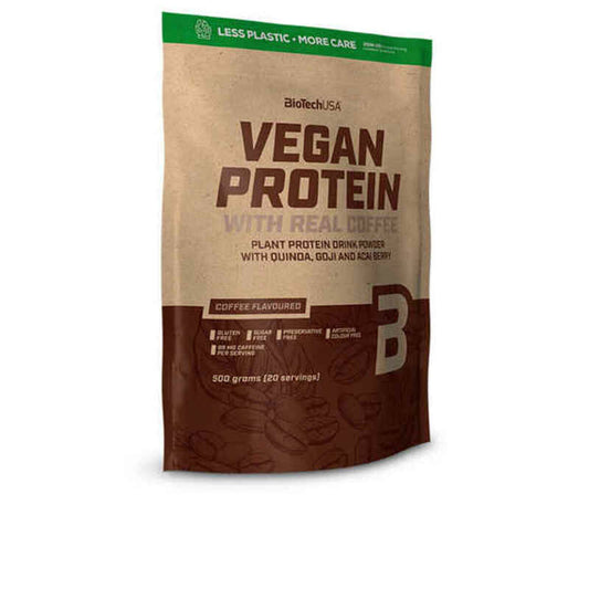 Voedingssupplement Biotech USA Vegan Protein Vanille Koekjes 500 g