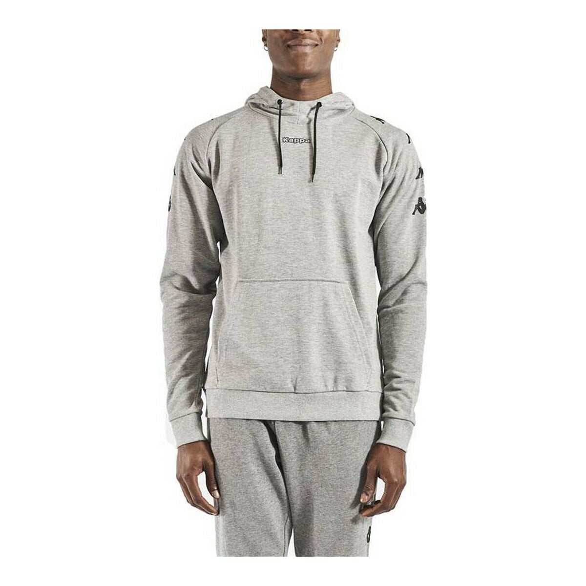 Hoodie Kappa Kortus Lichtgrijs