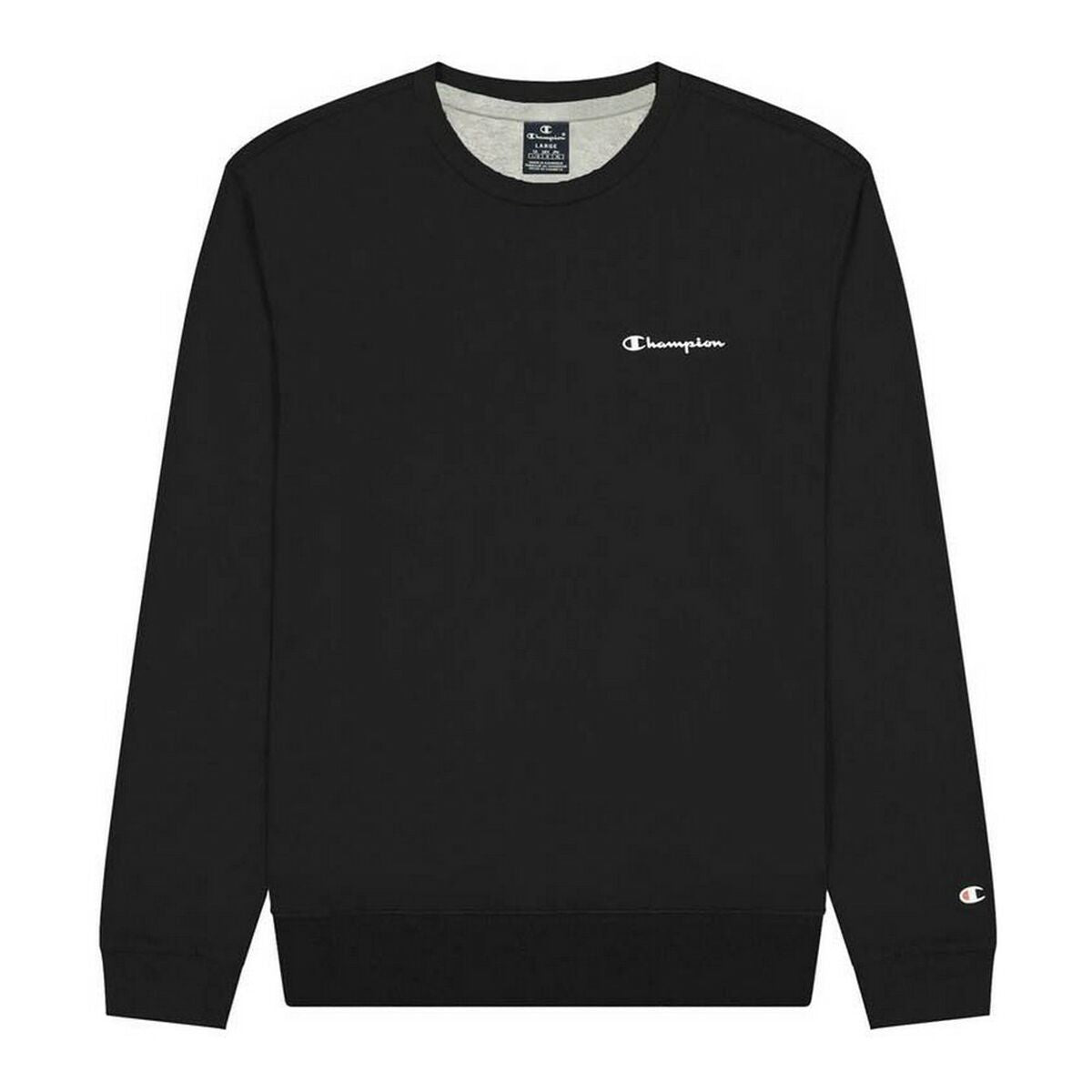 Herensweater zonder Capuchon Champion Zwart