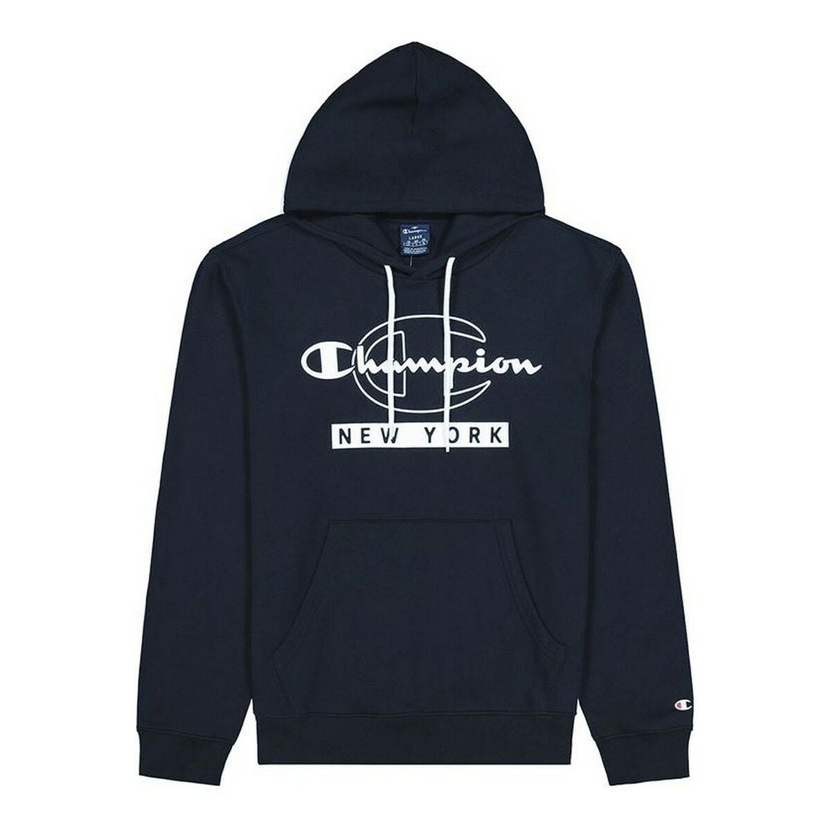 Herensweater zonder Capuchon Champion New York Graphic Print Donkerblauw
