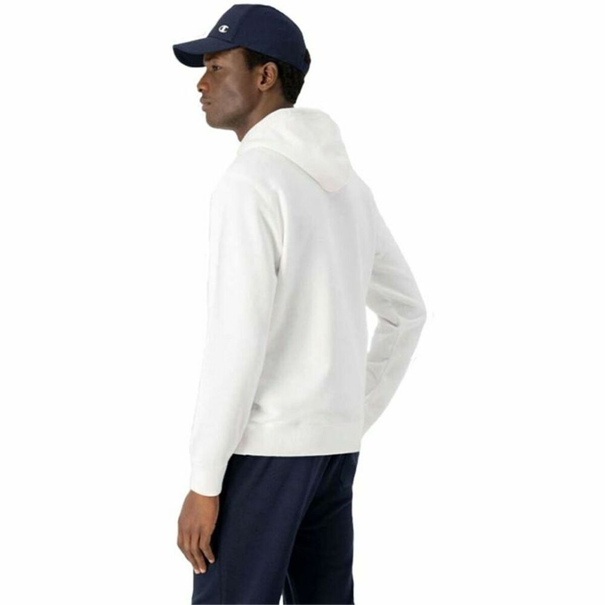 Herenhoodie Champion Hooded Sweatshirt M Wit