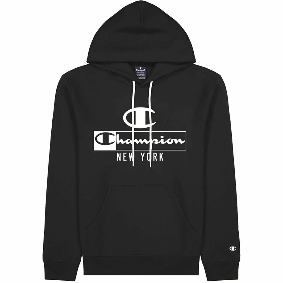 Herenhoodie Champion Zwart