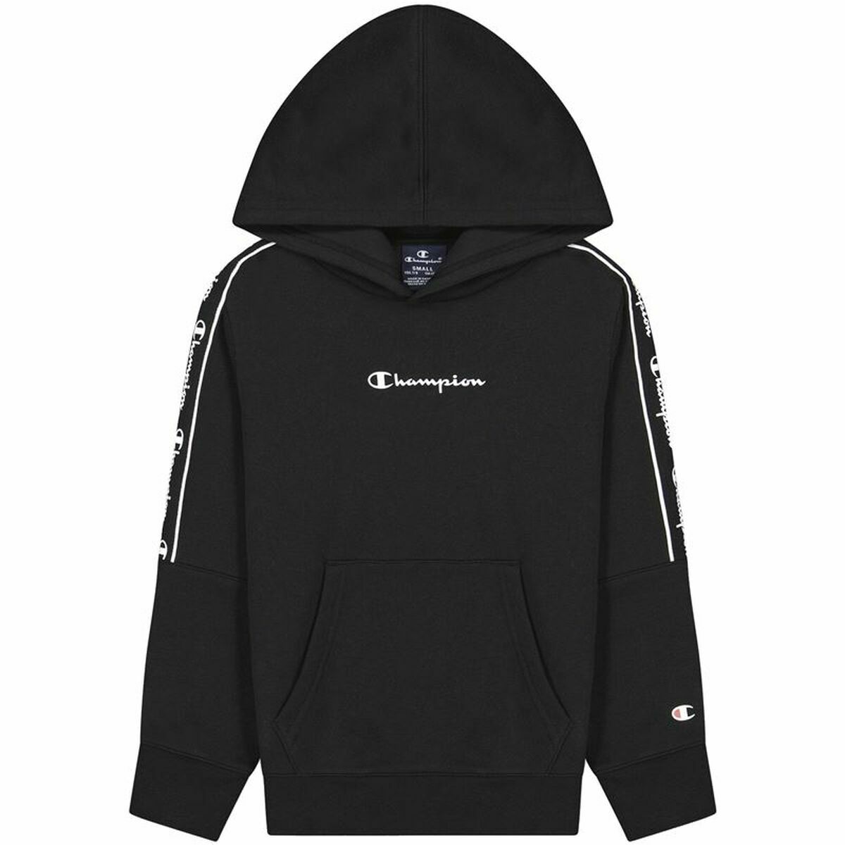 Kinderhoodie Champion Zwart