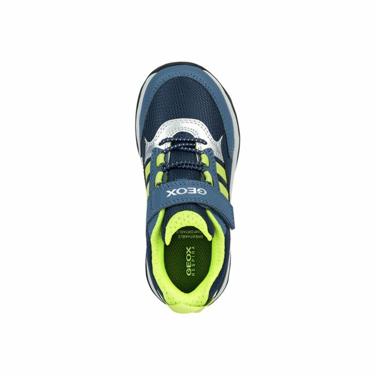 Casual Kindersneakers Geox Calco Blauw