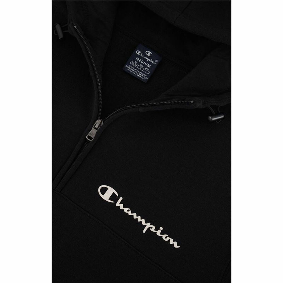 Herenhoodie Champion Legacy Zwart