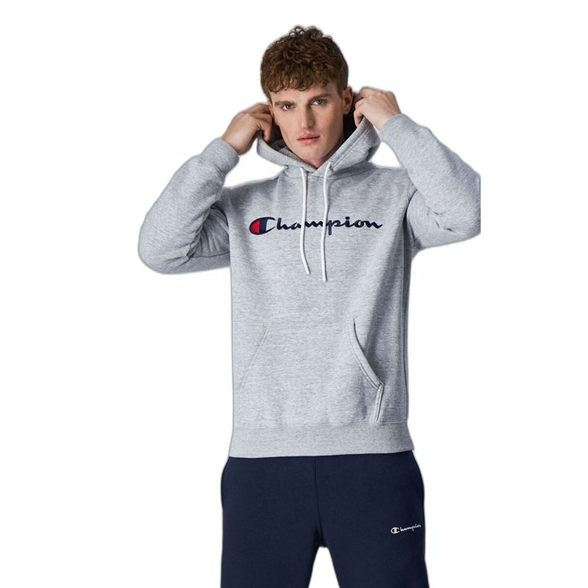 Herenhoodie Champion Legacy Grijs