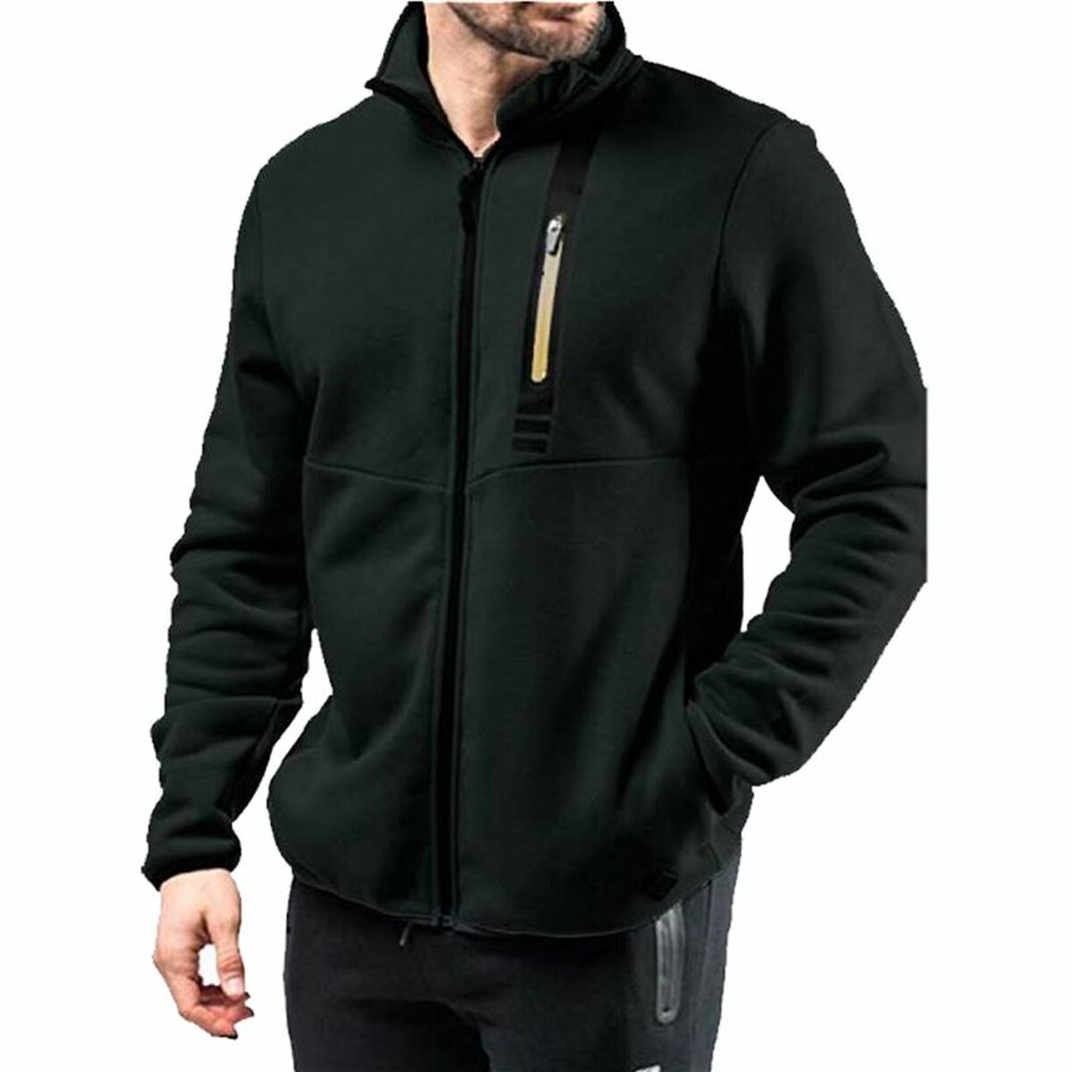 Herensweater zonder Capuchon Koalaroo Puler Zwart
