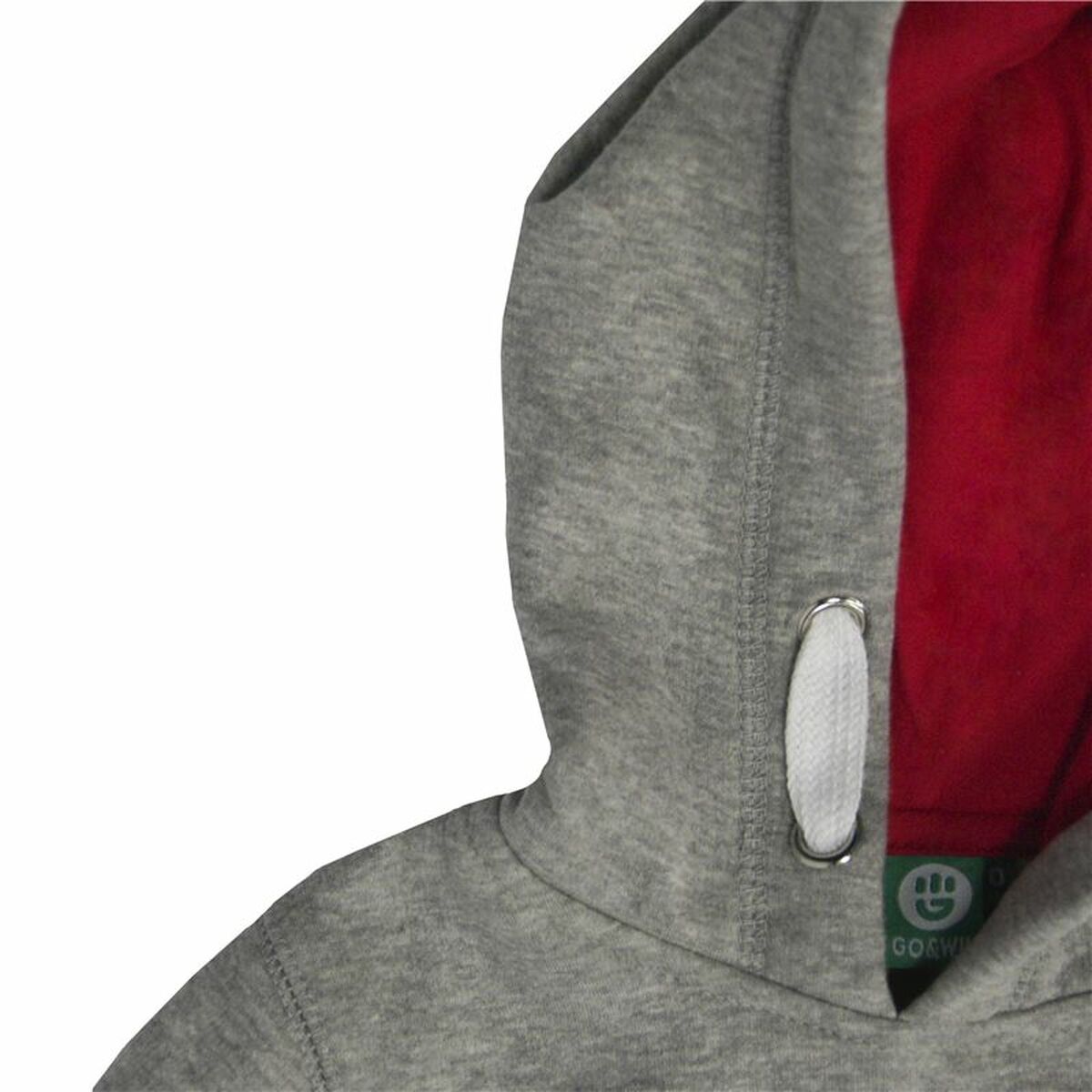 Sweatshirt met Capuchon voor Meisjes Alphaventure Alicia Donker grijs