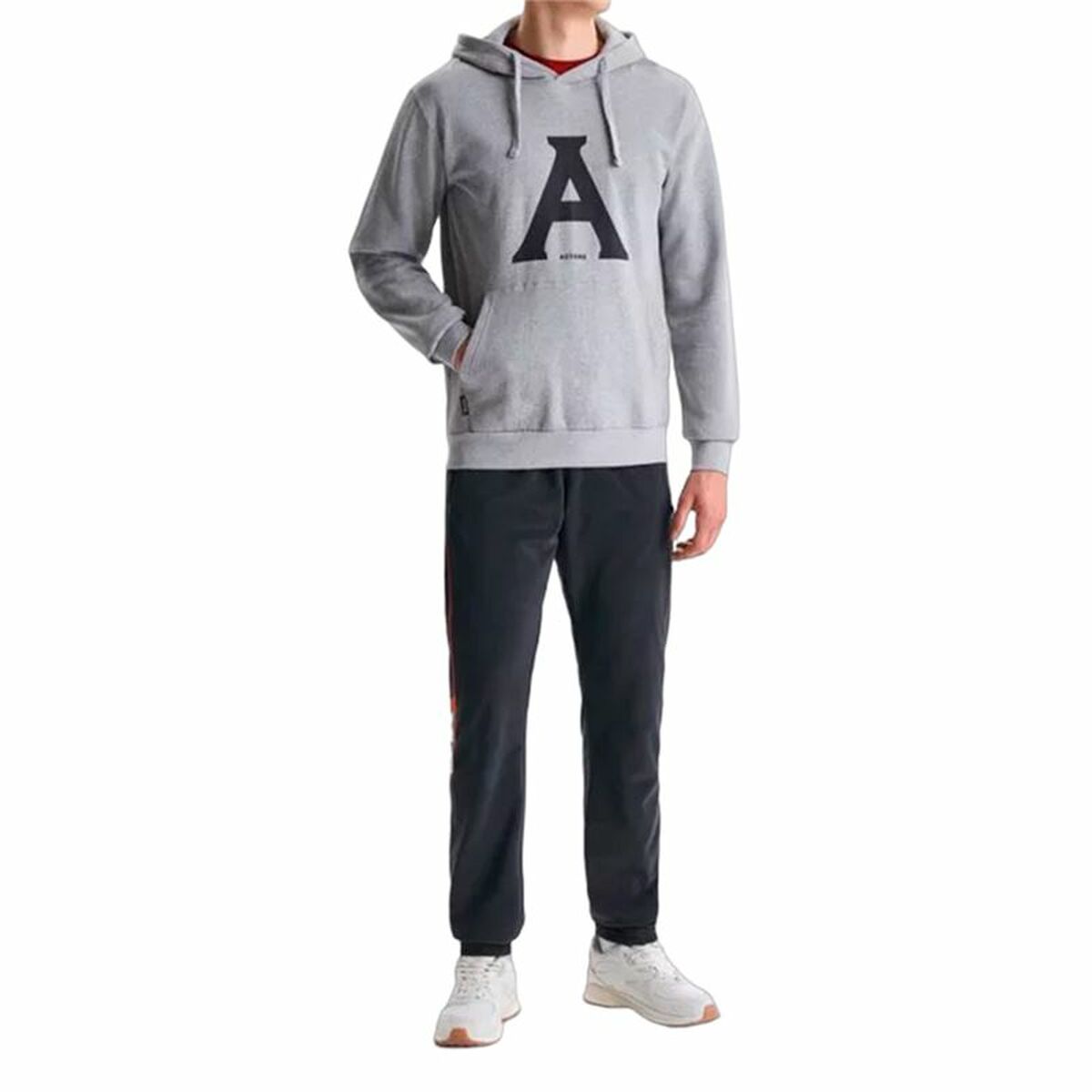 Herenhoodie Astore Socaci Lichtgrijs