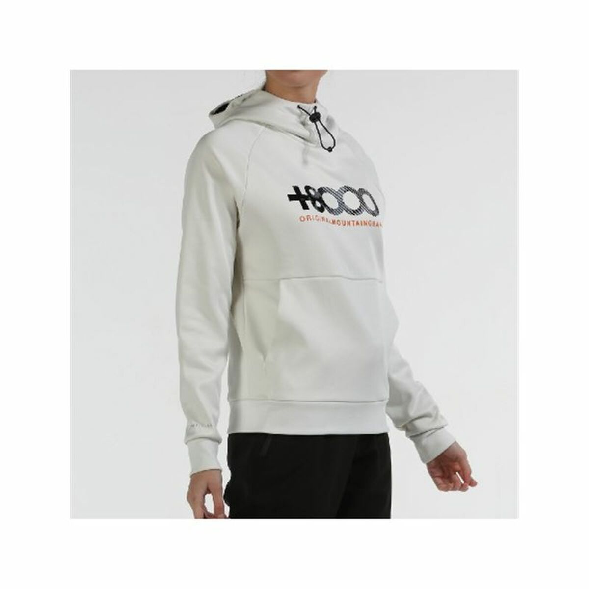 Dameshoodie +8000 Wit