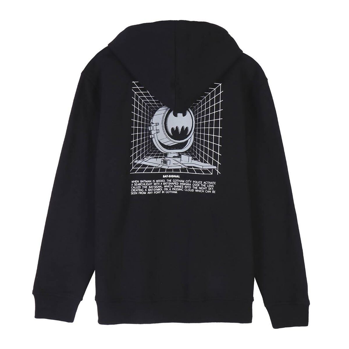 Herenhoodie Batman Zwart