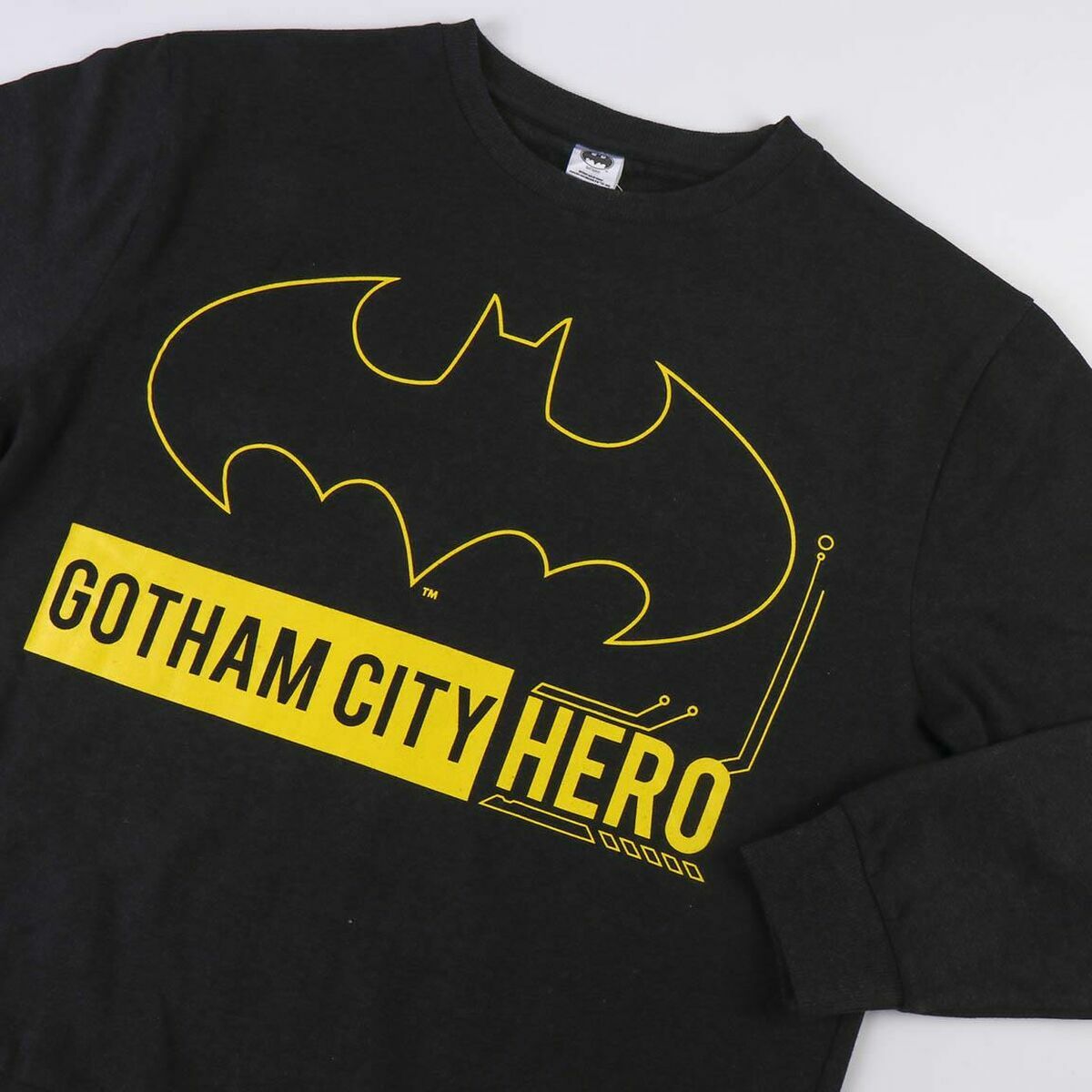 Uniseks Sweater zonder Capuchon Batman Zwart