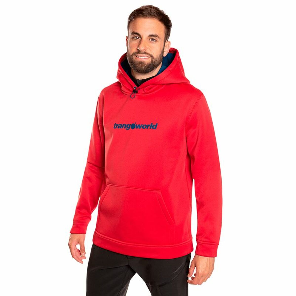 Herenhoodie Trangoworld Rood