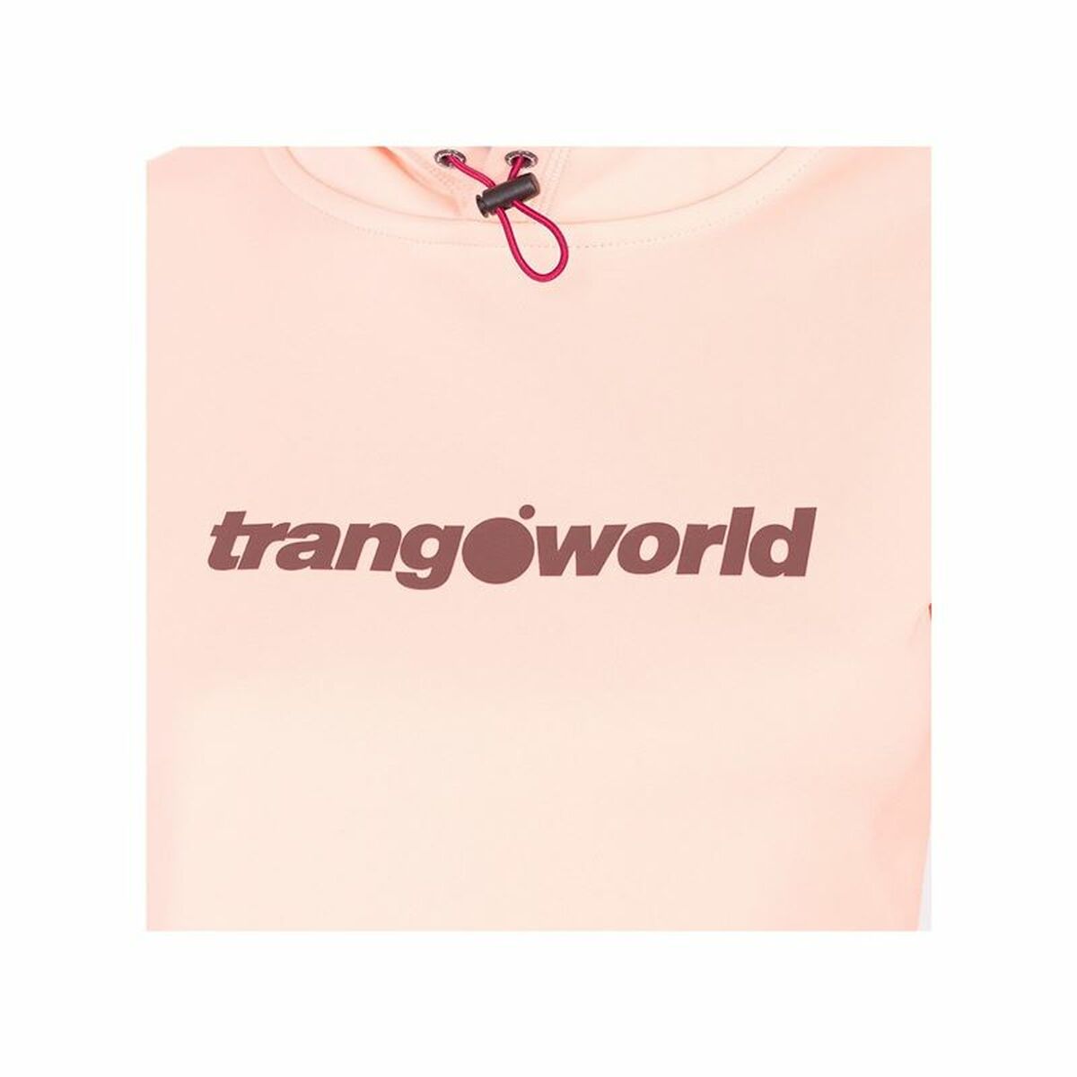 Dameshoodie Trangoworld Poppi Roze