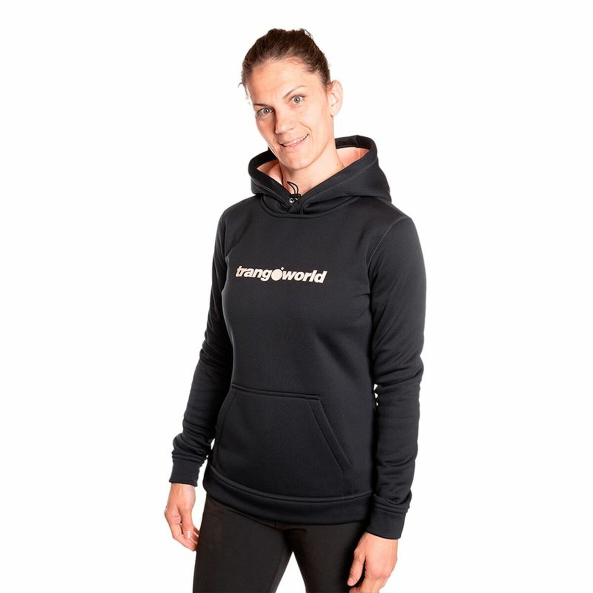 Herenhoodie Trangoworld Zwart