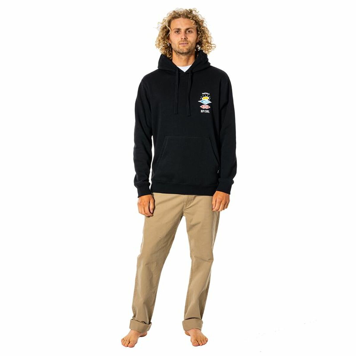 Hoodie Rip Curl Search Icon Zwart