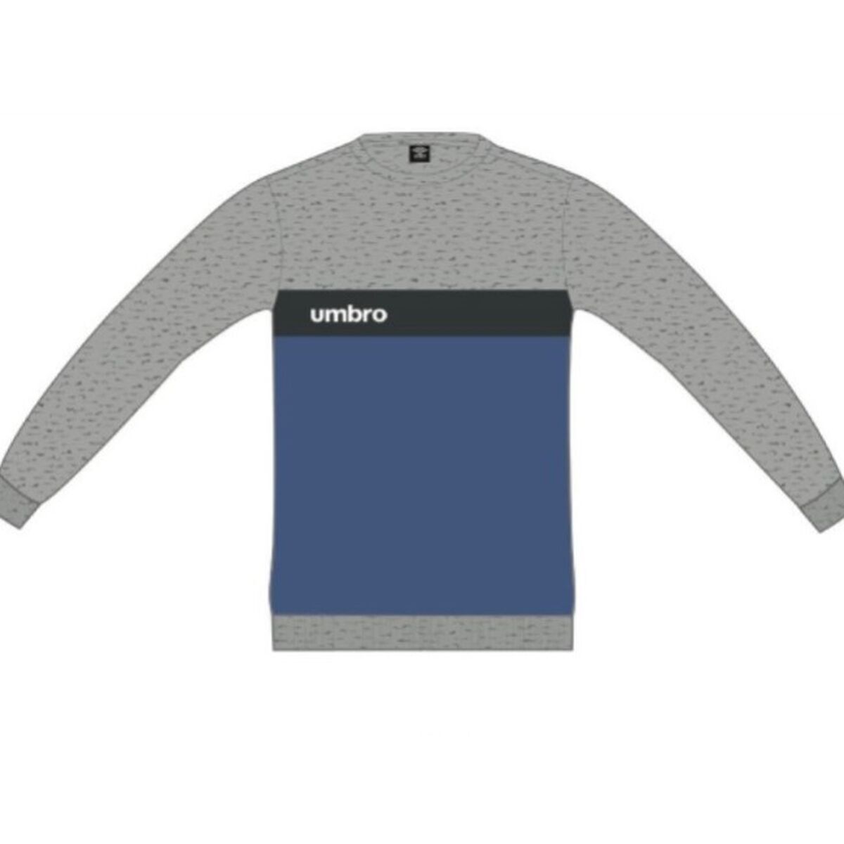 Herensweater zonder Capuchon Umbro FW 66213U LKA Grijs