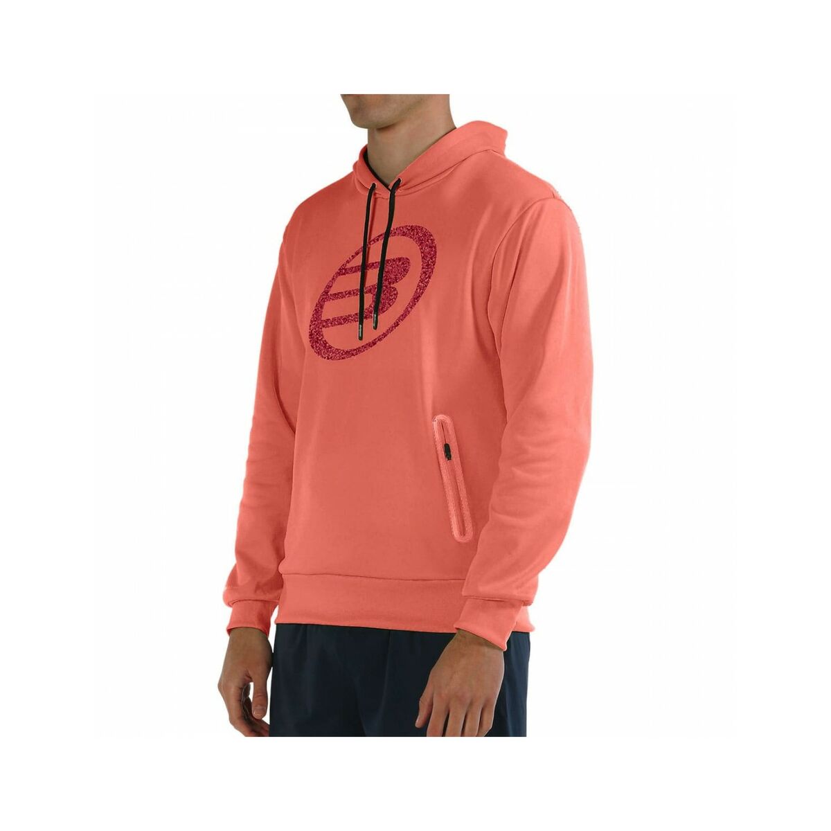Herenhoodie Bullpadel Oranje