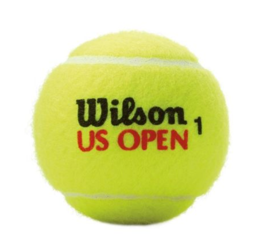 Wilson US Open Tennis balls 18x4 cans