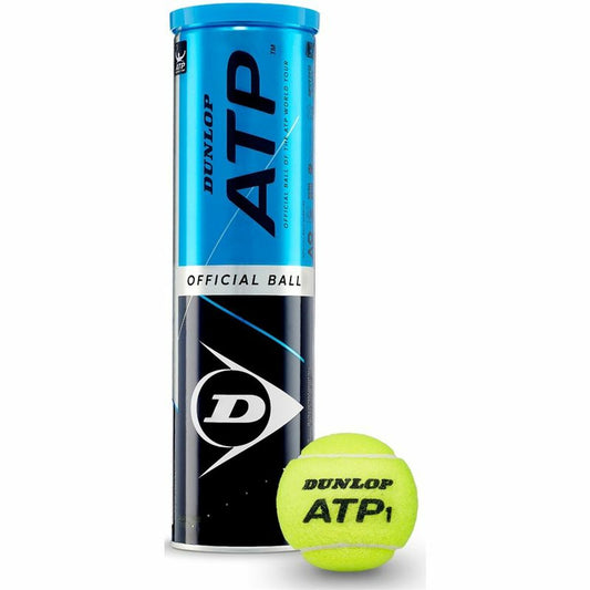 Tennisballen Dunlop ATP Official Geel Multicolour