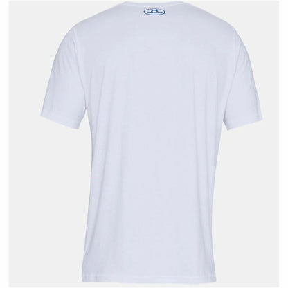 Heren-T-Shirt met Korte Mouwen Under Armour Fleece Big Logo Wit