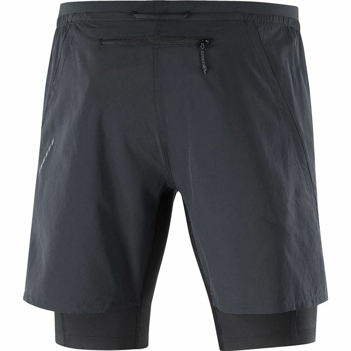 Sportbroekje voor heren Salomon Cross Twinskin Zwart