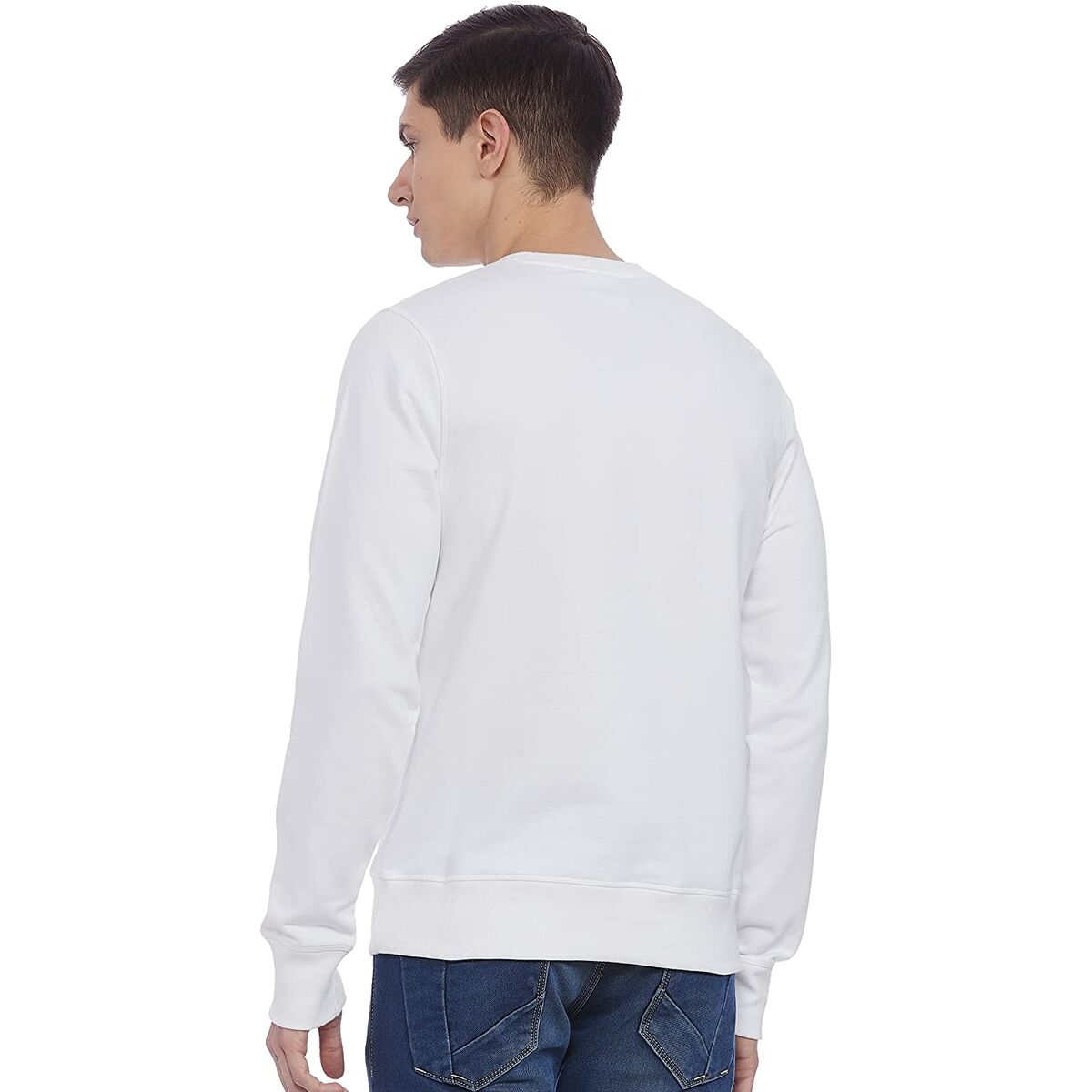 Herensweater zonder Capuchon New Balance MT03560 Wit