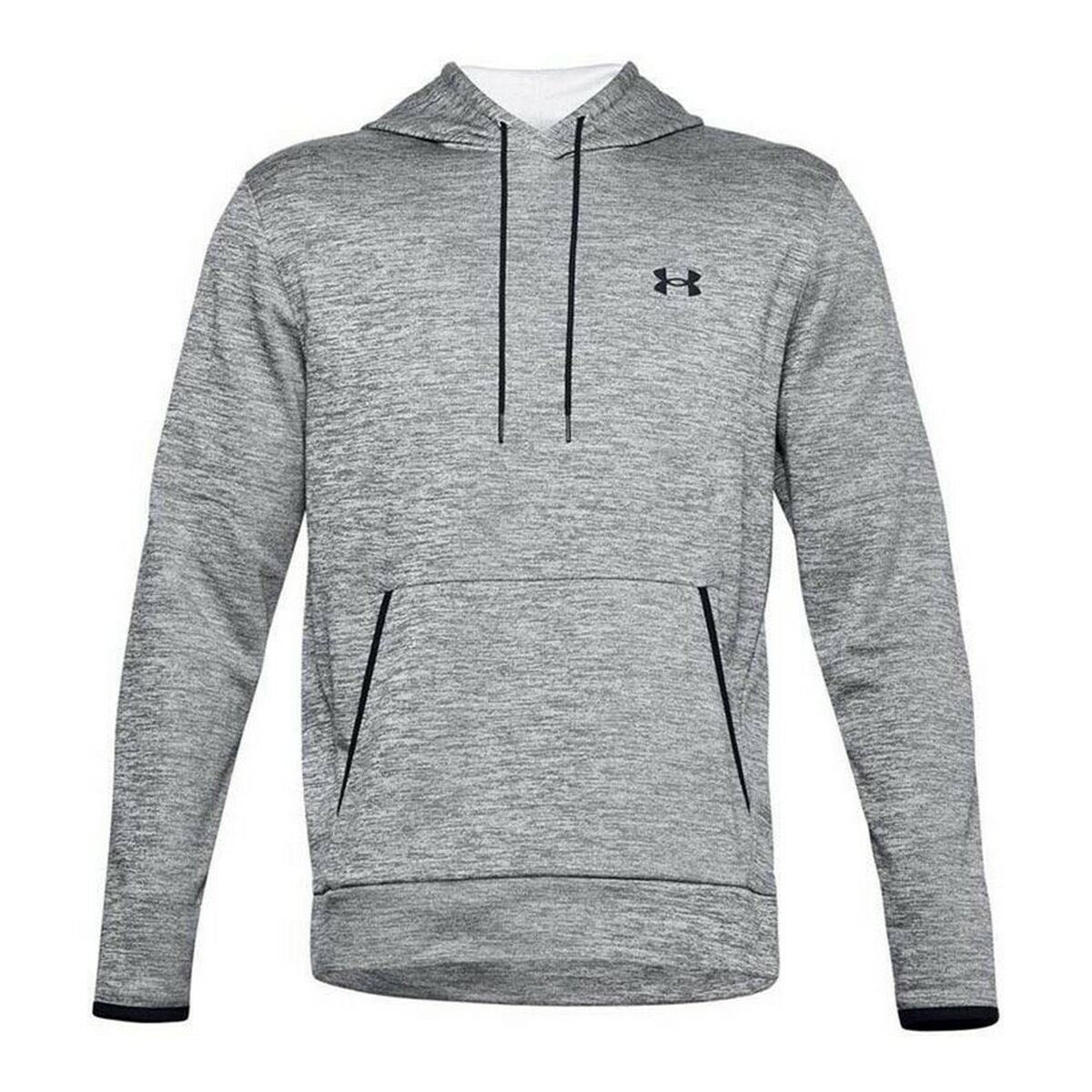 Hoodie Under Armour Fleece Twist Donker grijs