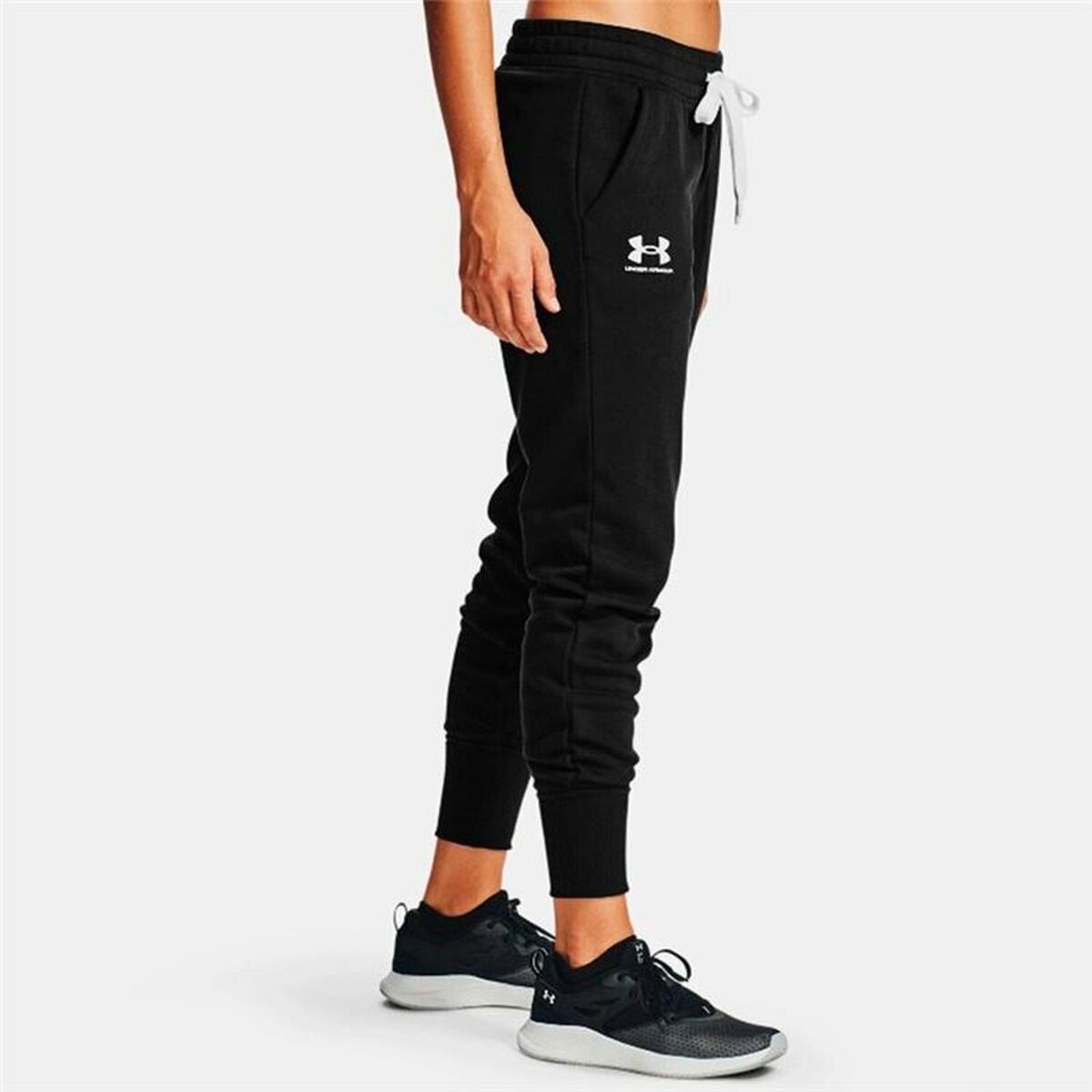 Lange sportbroek Under Armour Zwart Vrouw