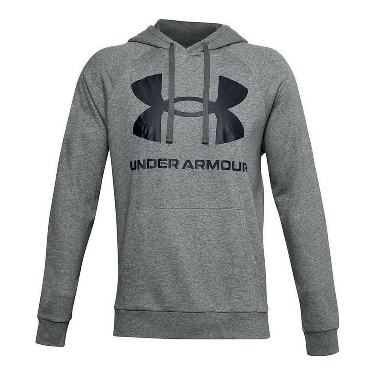 Hoodie Under Armour Fleece Rival Donker grijs
