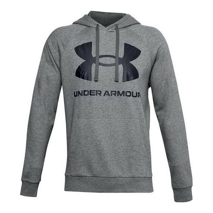 Hoodie Under Armour Fleece Rival Donker grijs