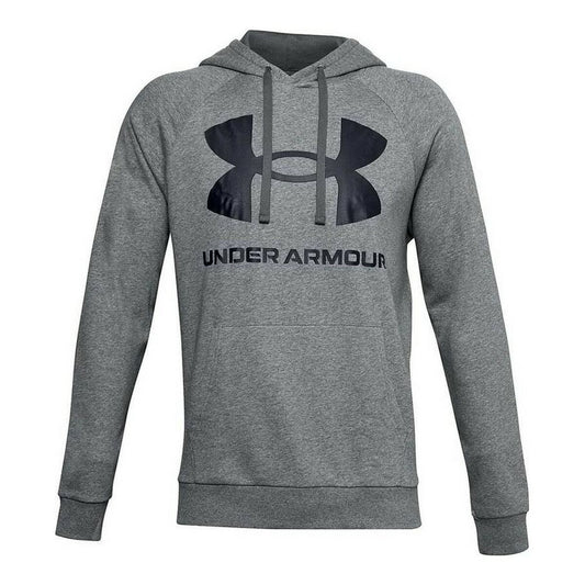 Hoodie Under Armour Fleece Rival Donker grijs