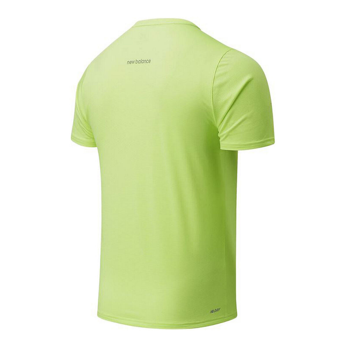 Heren-T-Shirt met Korte Mouwen New Balance Trainning Limoengroen