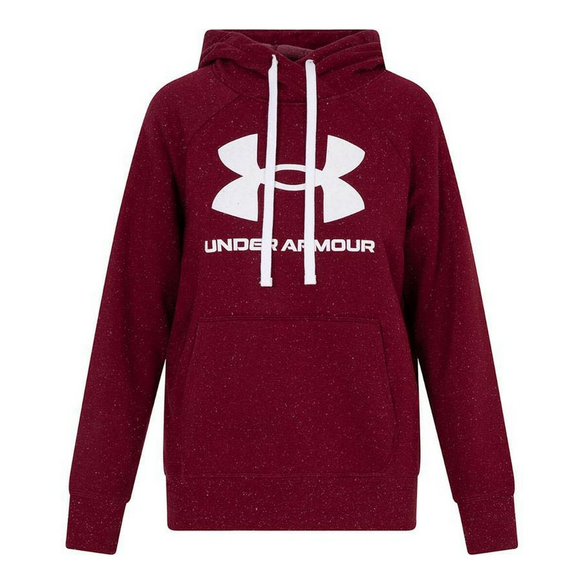 Hoodie Under Armour Fleece Rival Rood